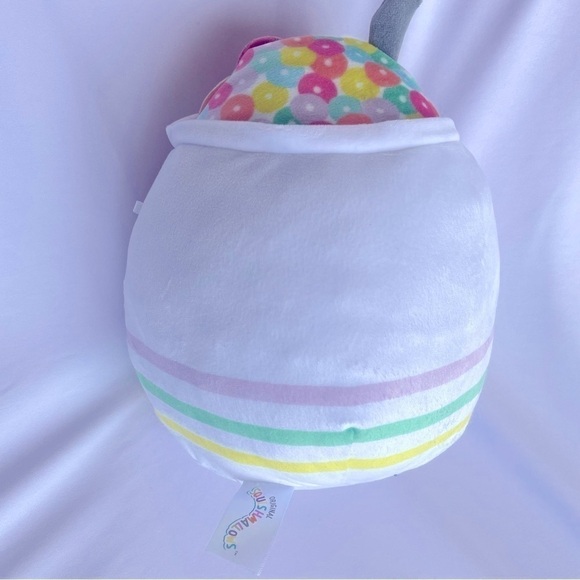 7.5" Squishmallows KellyToy Plush - Lupe the Bowl of Cereal - Picture 6 of 6